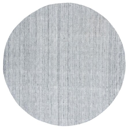 Safavieh 6 x 6 ft. Round Marbella Rug; Dark Grey & Ivory MRB316H-6R